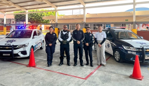 Jiutepec fortalece la seguridad escolar con el programa 'Escuela Segura'