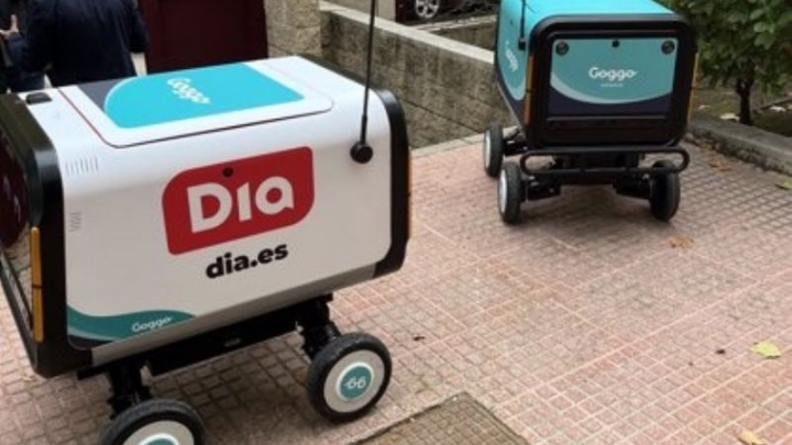 Los robots autónomos de Goggo ya reparten comida a domicilio