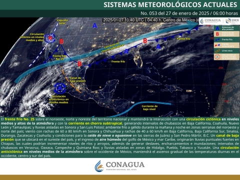 Condiciones climáticas estables con cielos mayormente soleados para última semana de enero en Morelos