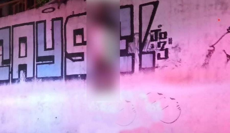 Cuelgan a individuo en puente de Temixco