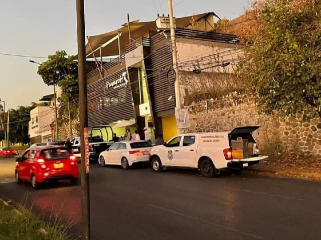 Durante el robo ninguna persona resultó herida.