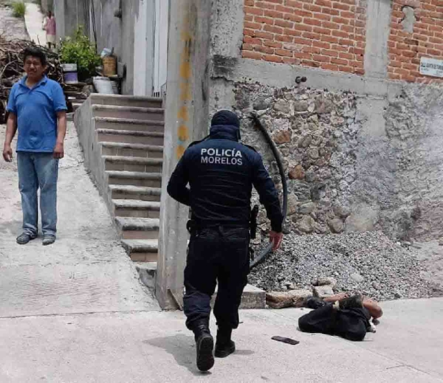 Golpean a otro presunto ladrón, ahora en Temixco