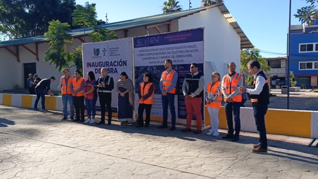 Inaugura alcalde de Cuernavaca obras en Patios de la Estación