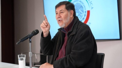 Noroña reafirma defensa de la soberanía nacional ante amenazas de Trump