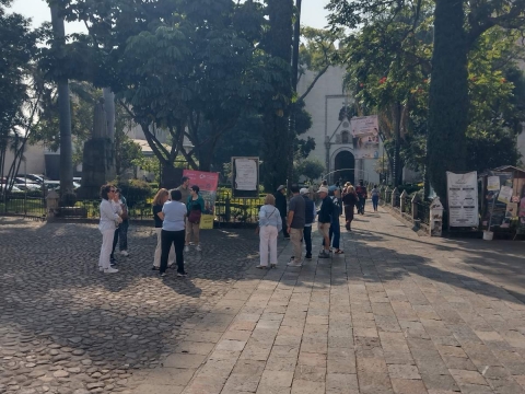La catedral de Cuernavaca es uno de los atractivos que visitan los turistas en la ciudad capital. 