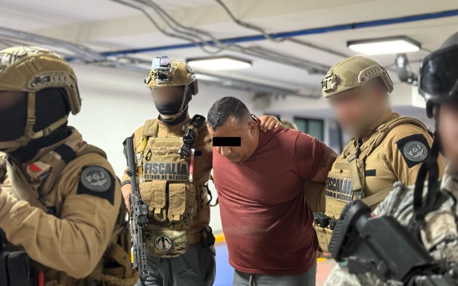 Detienen a 'El Conejo' supuesto líder de la 'Unión 300'