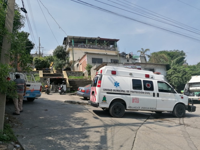 Incendio en la terraza de una casa, en Jiutepec; no hubo lesionados