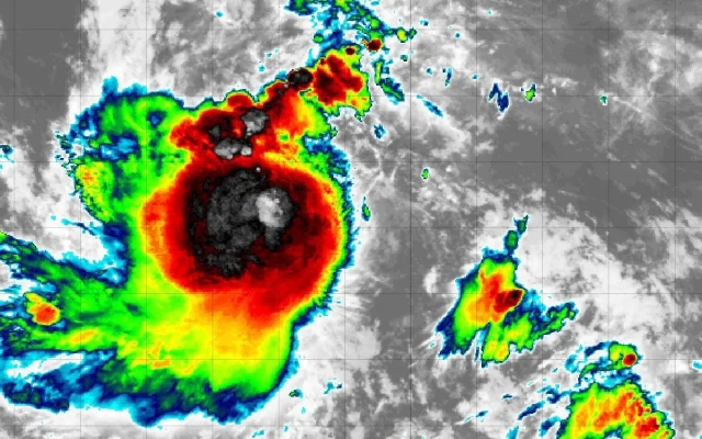 Esta es la trayectoria de la tormenta tropical &quot;Frank&quot; en el Pacífico