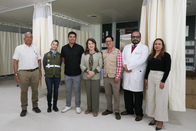 Supervisa gobernadora Margarita Gonz&aacute;lez Saravia avances del hospital general de Jiutepec