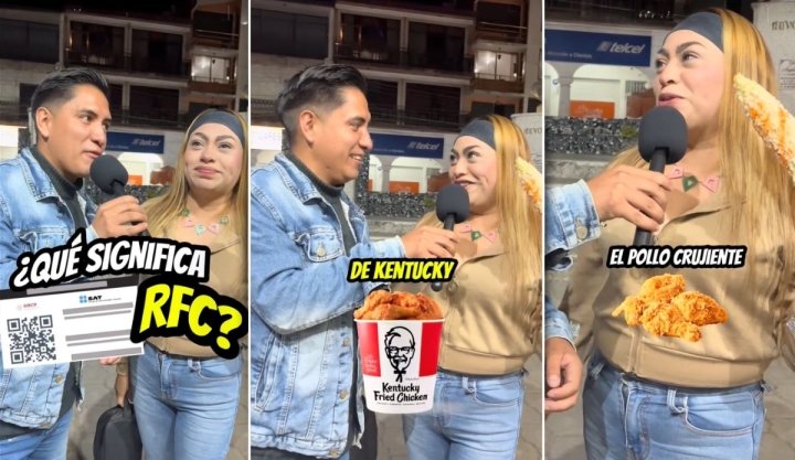 Joven confunde RFC con KFC y se vuelve viral | VIDEO