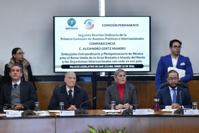 Gertz Manero, ratificado como embajador de M&eacute;xico ante Reino Unido