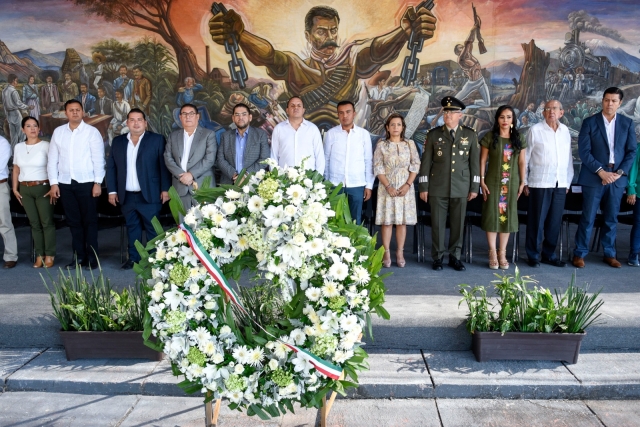 En Morelos se honra la memoria del General Emiliano Zapata Salazar: Cuauhtémoc Blanco