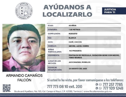 Un hombre es buscado desde hace dos días