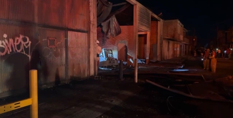 Explosi&oacute;n de bodega en Guanajuato deja 19 evacuados y sin v&iacute;ctimas mortales