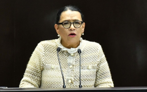 Rosa Icela defiende a hijos de AMLO por señalamientos de huachicol