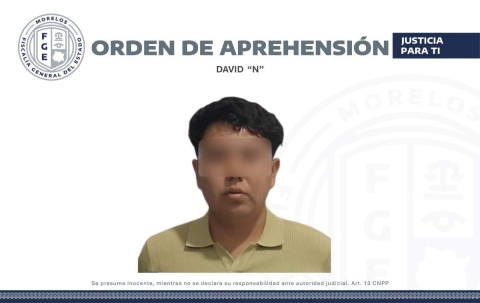 De acuerdo con las autoridades, la detención de David “N” es resultado de investigaciones de campo, por lo que deberán comprobar su participación en los hechos.