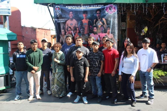 Algunos de los boxeadores que participar&aacute;n en la funci&oacute;n del pr&oacute;ximo 17 de enero.