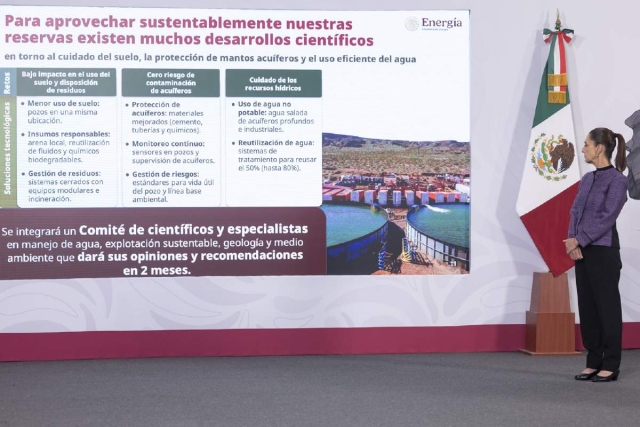 &ldquo;&iquest;Qu&eacute; ponemos en el centro? La soberan&iacute;a. &iquest;Qu&eacute; ponemos en el centro? El desarrollo del pa&iacute;s. &iquest;Qu&eacute; ponemos en el centro? El futuro ambiental&rdquo;, refiri&oacute; la presidenta en la presentaci&oacute;n de la estrategia.