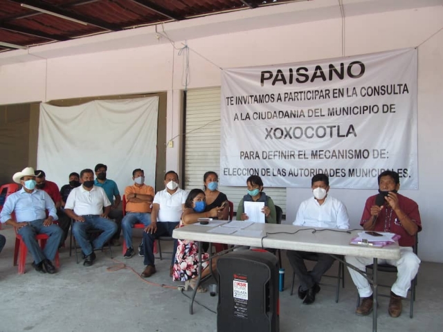 Los participantes en el proceso electoral afirmaron que el 6 de junio se realizará la elección del concejo municipal indígena con asistencia o no del Impepac. 