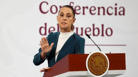 Sheinbaum afirma que no esperaban lluvias tan intensas en el centro del país