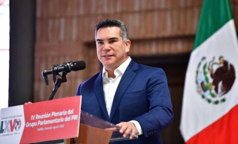 ‘Alito’ Moreno respalda a Zedillo tras críticas de Sheinbaum y acusa a Morena