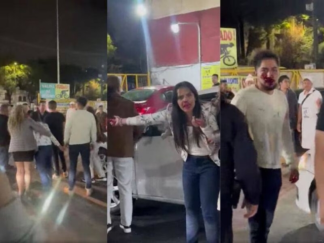 Meseros golpean a comensales en taquería; detienen a un empleado