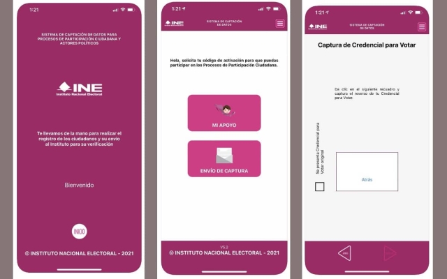 Tribunal Electoral ordena uso de boletas y app.