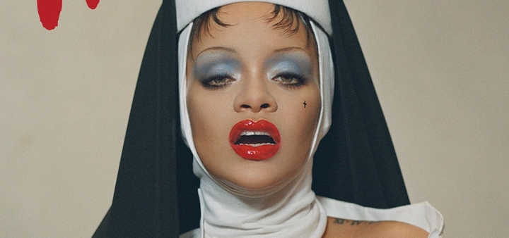 ¿Provocación o expresión artística? Rihanna divide opiniones con atuendo religioso
