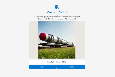 ¿Puedes distinguir una imagen real de una generada por inteligencia artificial? Un estudio de Microsoft revela que la mayoría no puede