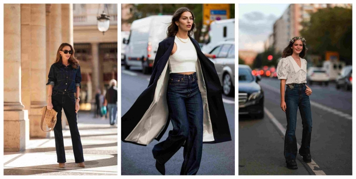 Jeans oscuros: ¿Cómo combinarlos correctamente sin fallar en el intento?