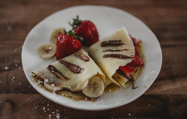 Crepas dulces con avena: Una opción fácil para el desayuno de la semana