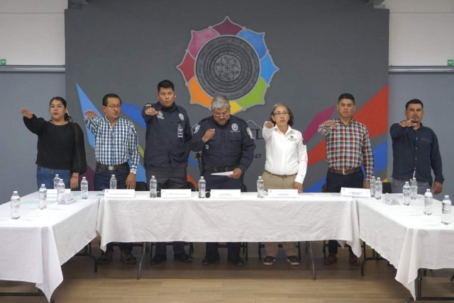  Instalan Consejo de Honor y Justicia en Seguridad P&uacute;blica de Yecapixtla