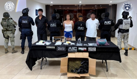 Lesionado elemento de AIC-FGE durante cateo en Cuernavaca; su estado de salud es estable