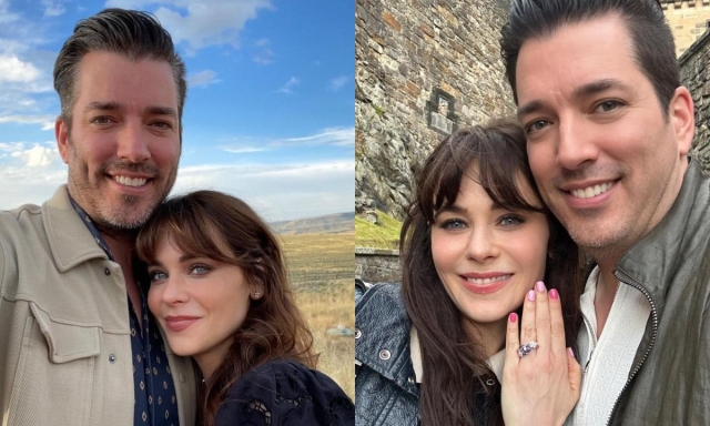 Amor de pantalla: Zooey Deschanel y Jonathan Scott anuncian su compromiso