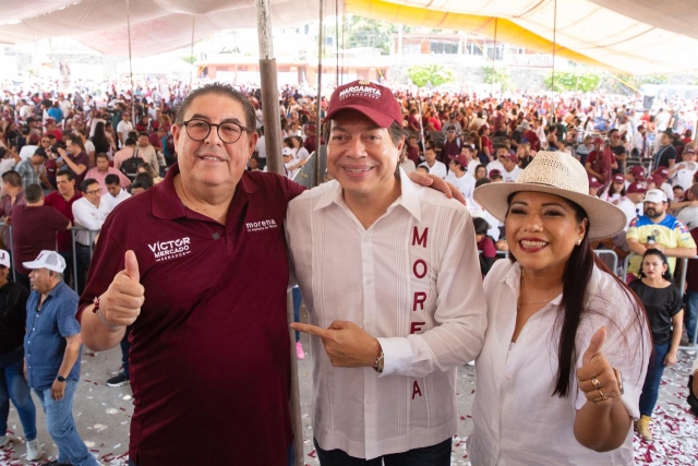 Toman protesta a Estructura de Defensa de la 4T en Morelos para reafirmar el triunfo: Víctor Mercado