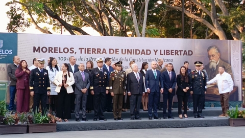 Conmemoran 109 aniversario de la Promulgaci&oacute;n de la Constituci&oacute;n Mexicana