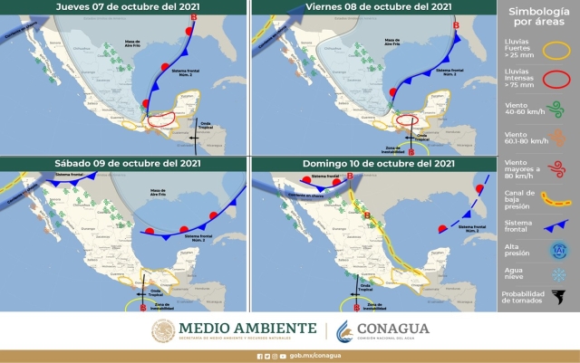 Bajas probabilidades de lluvias para este fin de semana en Morelos