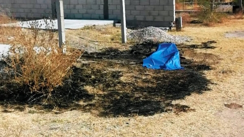 Hallan un cadáver calcinado en Ayala