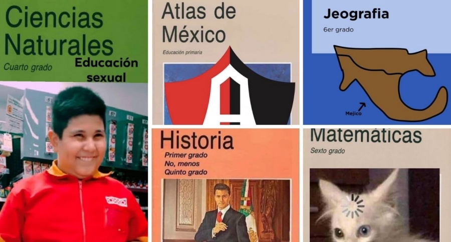 Libros de la SEP desatan memes y polémica