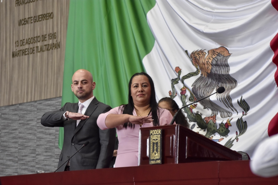 Inicia Congreso de Morelos el segundo periodo ordinario de sesiones del primer año de la LVI Legislatura