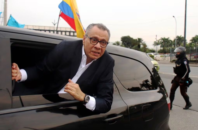 Jorge Glas, exvicepresidente de Ecuador.
