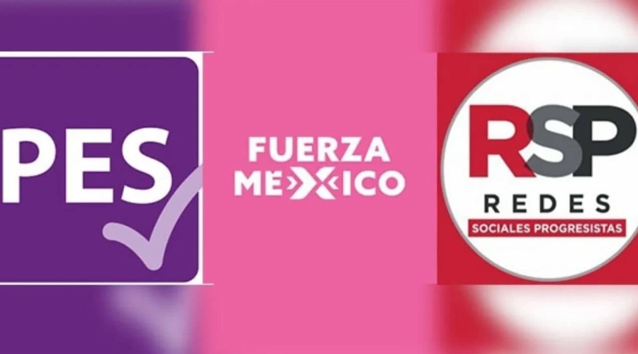 Fuerza por México, PES y RSP pierden su registro naciona.