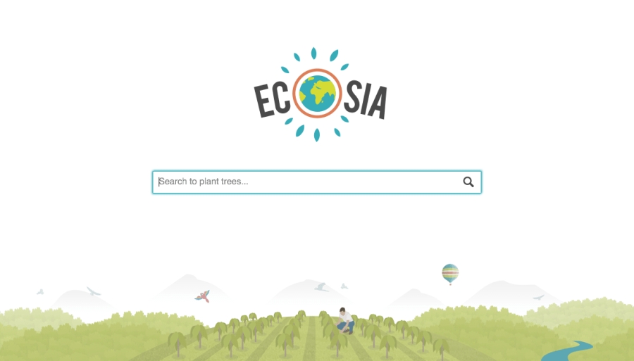 'Ecosia' crea un navegador ecológico con energía renovable