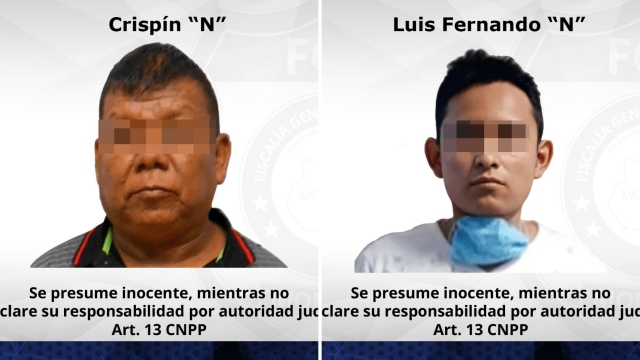 A proceso, dos individuos acusados de doble homicidio