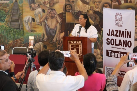 Anuncia Jazmín Solano iniciativa que fortalece el liderazgo y capacitación política de las mujeres