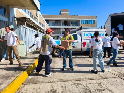 Fundaciones Carlos Slim y Telmex Telcel apoyan municipios afectados en Veracruz