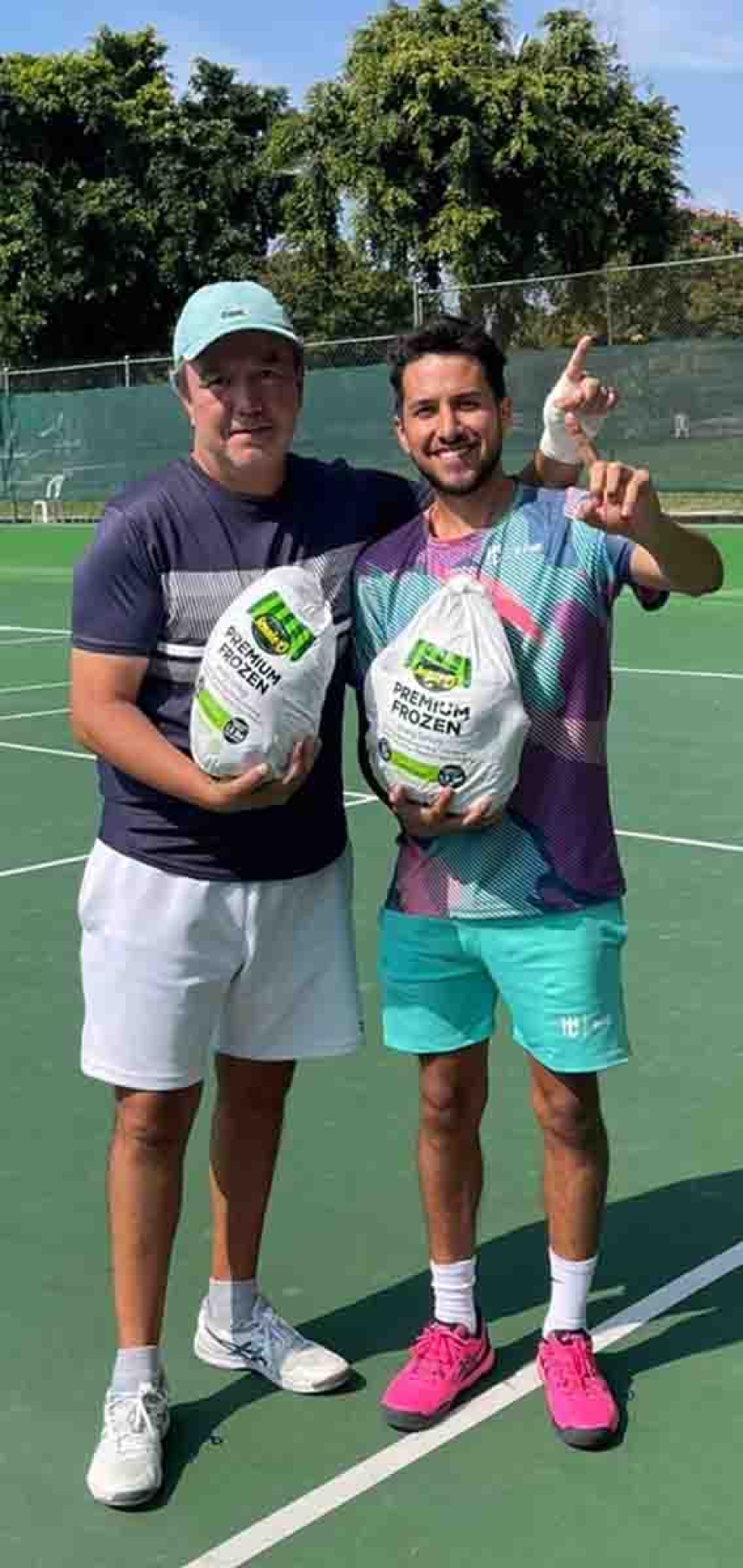 La pareja que obtuvo el primer lugar fue la de Carlos Jiménez y Roberto 