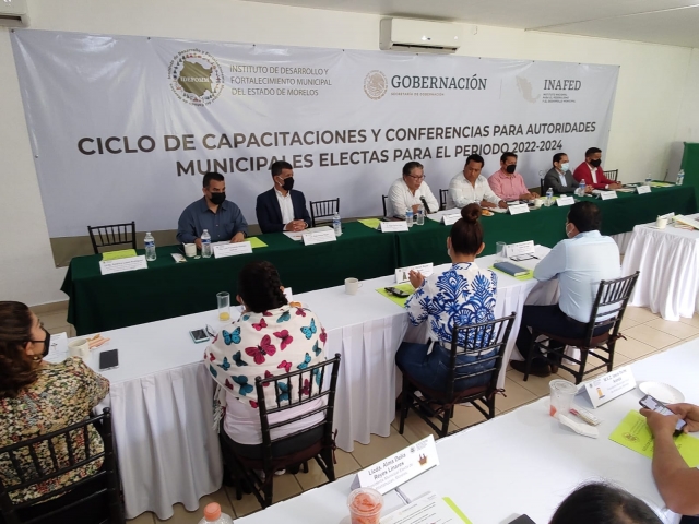 Inicia Idefomm capacitación para autoridades municipales actuales y electas