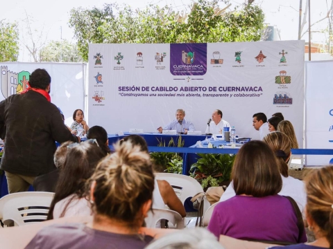 Cabildos abiertos fortalecen relación entre Ayuntamiento y ciudadanía de Cuernavaca