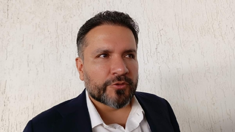 Christian Carmona, secretario ejecutivo del Consejo de Seguridad de Cuernavaca. 